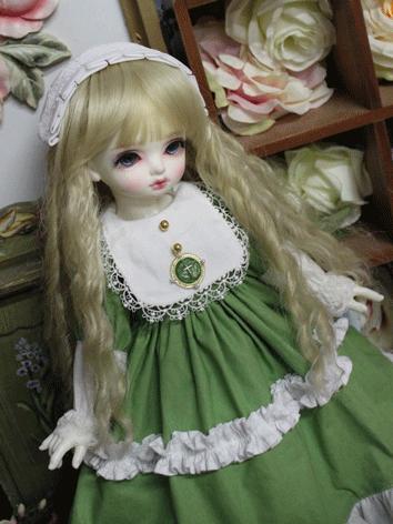 BJD Clothes Girl Green West...