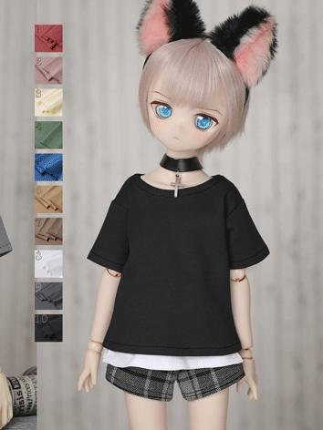 BJD Clothes Boy Half Sleeve...