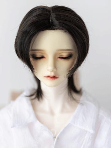 BJD Wig Boy Black Short Hai...