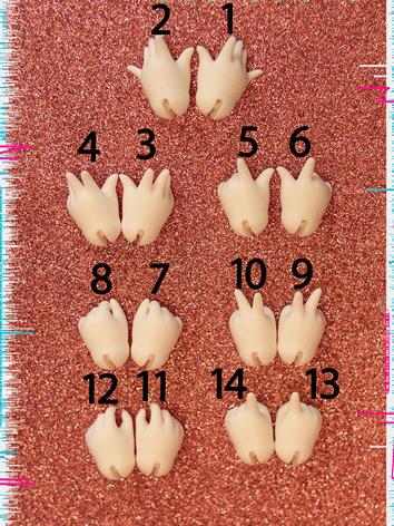 BJD 1/6 Hands for YOSD BJD ...