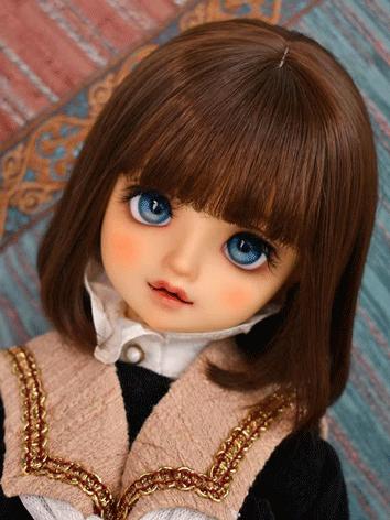 BJD Wig Girl Short Hair for SD/MSD/YOSD Size Ball-jointed Doll