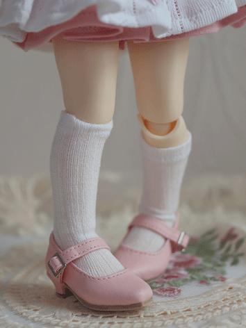 BJD Shoes Girl/Boy Black Brown Pink White Shoes for MSD/YOSD Size Ball-jointed Doll