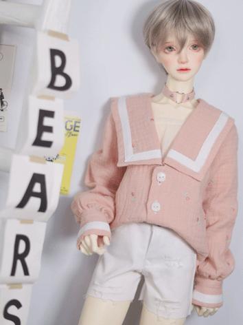 BJD Clothes Pink Shirt A383...