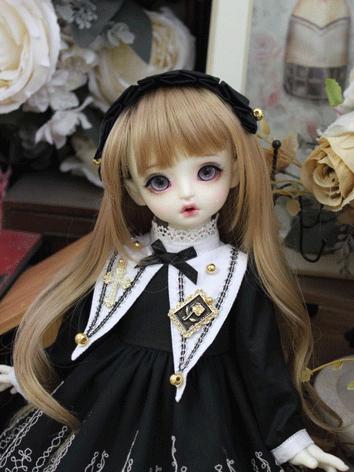 BJD Clothes Girl Black West...