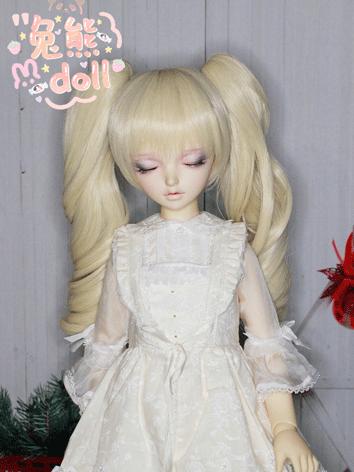 BJD Wig Girl/Female Gold Lo...