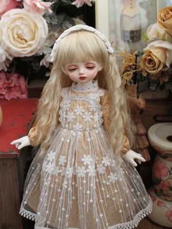 BJD Clothes Girl Orange Wes...
