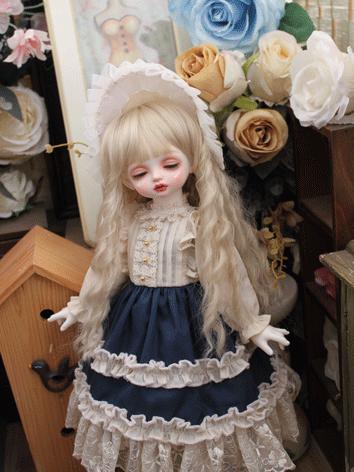 BJD Clothes Girl Navy Blue ...