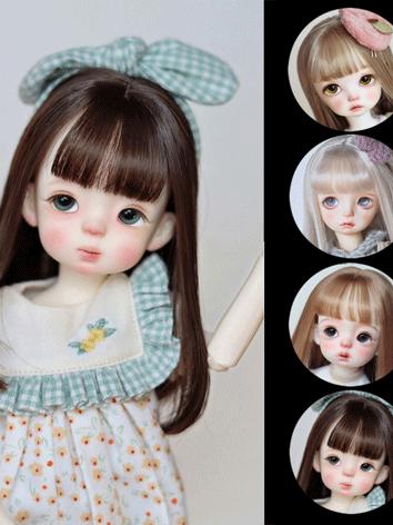 BJD Wig Girl Long Hair for SD/MSD/YOSD Size Ball-jointed Doll