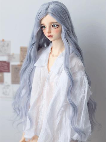 BJD Wig Boy/Girl Blue/Purple/Gold Long Curly Hair for SD Size Ball-jointed Doll