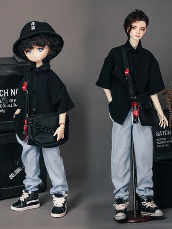 BJD Clothes Boy Shirt and J...