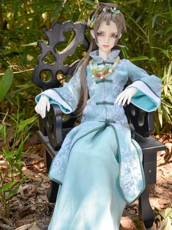 BJD Clothes Girl Blue Dress...