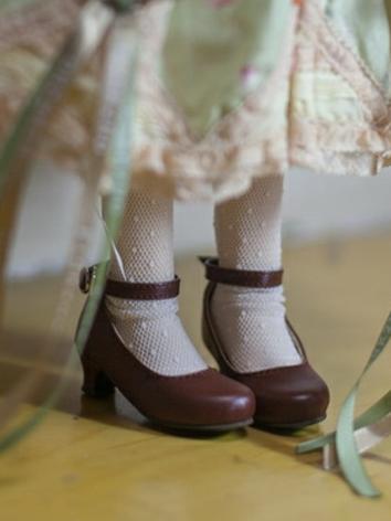 BJD Shoes White/Brown/Black...