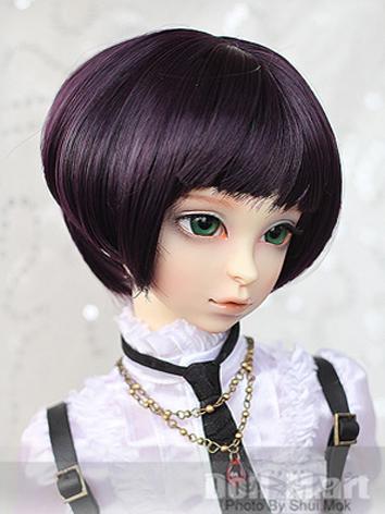 BJD Wig Purple/Light Gold S...