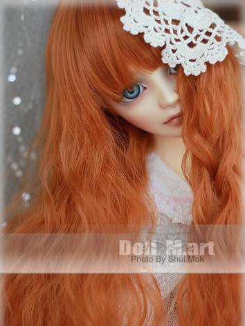 BJD Wig Orange/Light Gold C...