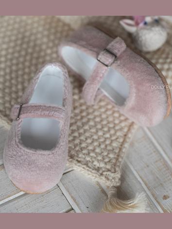 BJD Shoes Green/Blue/Wine/Beige/Pink Suede Shoes for MSD/YOSD Size Ball Jointed Doll