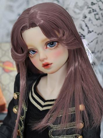 BJD Wig Centre Parting Stra...
