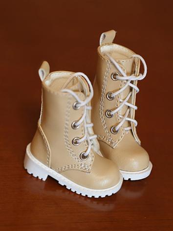 BJD Shoes Gear Bottom Lace-up Boots for YOSD Size Ball Jointed Doll