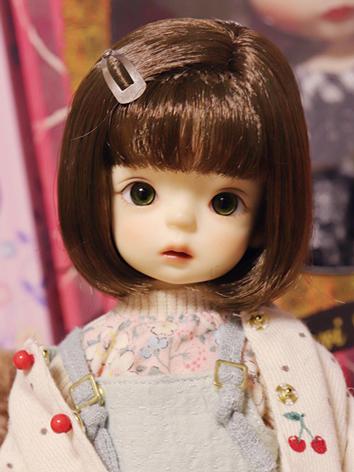 BJD Wig Girl Short Bob Hair...