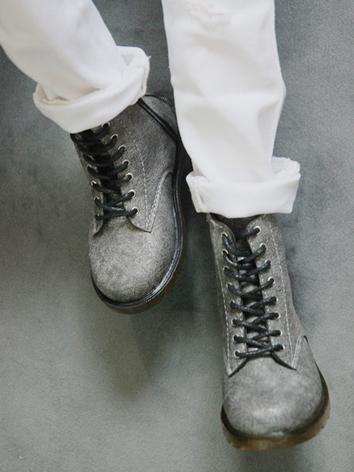 BJD Shoes Round Toe Style Tall Martin Boots for SD/70cm Size Ball-jointed Doll