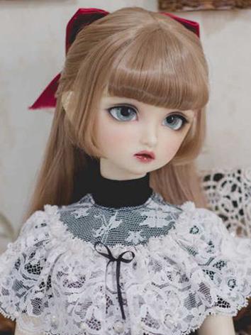 BJD Wig Girl/Lady Long Hair for SD/MSD/YOSD 1/8 Size Ball-jointed Doll