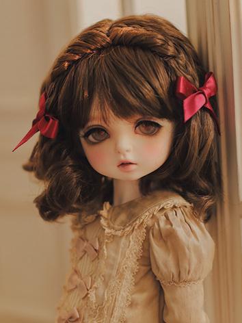 BJD Wig Girl Braids Curly H...