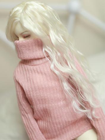 BJD Clothes Pink Striped Tu...