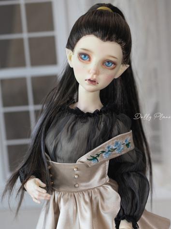 BJD Wig Long Straight Hair ...