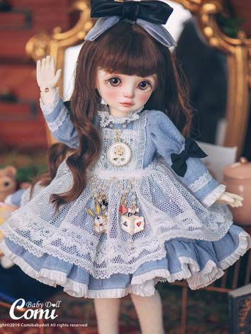 BJD Clothes Girl Blue Dress...