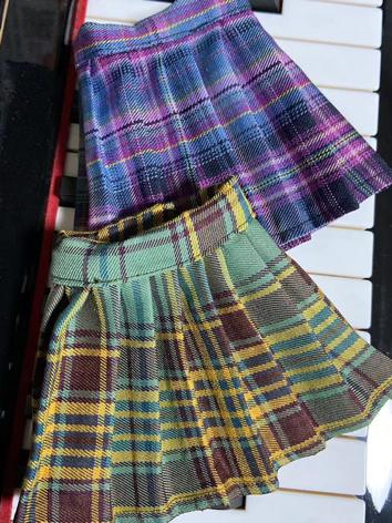 BJD Clothes JK Skirt Plaid ...
