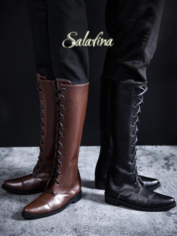 BJD Shoes Men Pointed High Boots for SD/MSD/70cm Size Ball-jointed Doll