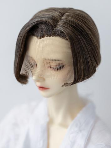 BJD Wig Centre Parting Shor...
