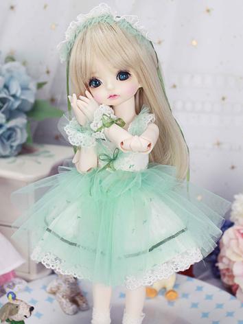 BJD Clothes Girl Green Top ...