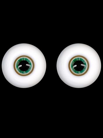 BJD Eyes 16mm Peacock Green...