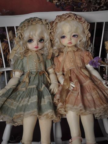 BJD Clothes Green/Orange Re...