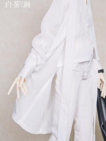 BJD Double-layer Long Shirt for SSDF/POPO68/73CM Size Ball Jointed Doll