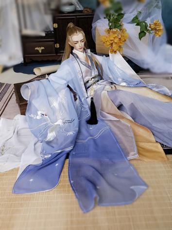 BJD Clothes Male Ancient Costume Set for SD/70cm/75cm Size Ball-jointed Doll