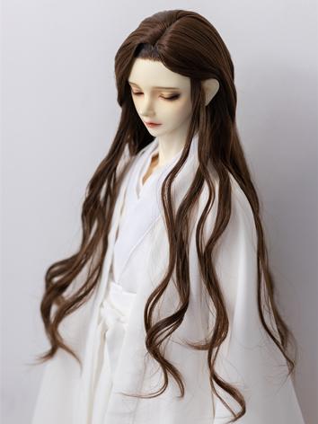 BJD Wig Long Wavy Hair for ...