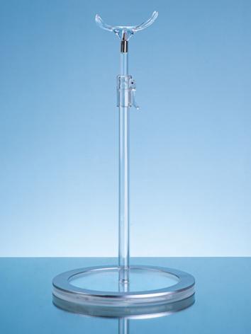 BJD Stand Doll Transparent Aluminum Stand for 50-80cm Size Ball-jointed Doll
