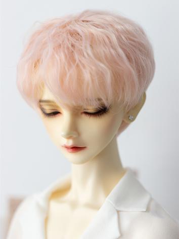 BJD Wig Boy Short Curly Hair for SD/MSD/YOSD Size Ball-jointed Doll