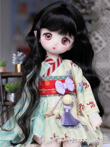 BJD Wig Wavy Long Hair for ...