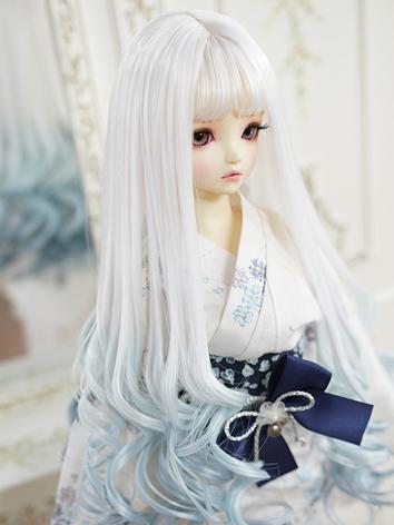 BJD Wig Girl Gradient Long ...