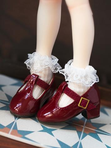 BJD Shoes Girl Vintage Chun...