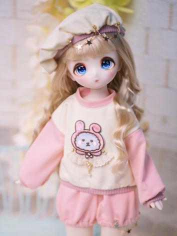 BJD Clothes Girl Beret Hood...