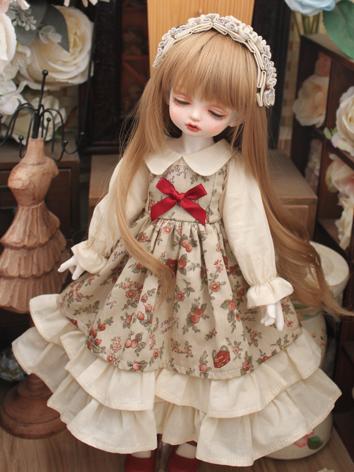 BJD Clothes Floral Dress fo...