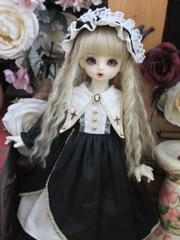 BJD Clothes Cute Black Dres...