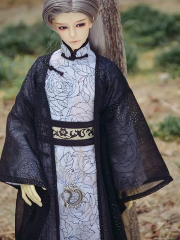 BJD Clothes Black Ancient C...