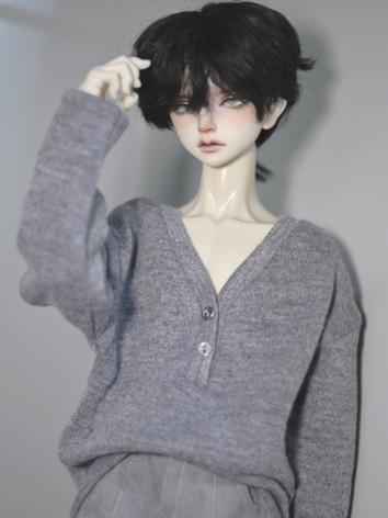 BJD Clothes V-neck Knitted ...