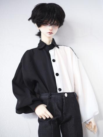 BJD Clothes Colorblock Chif...