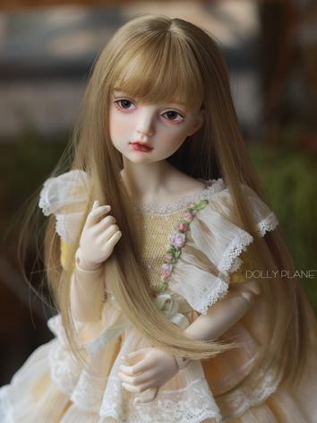 BJD Wig Girl Long Straight ...