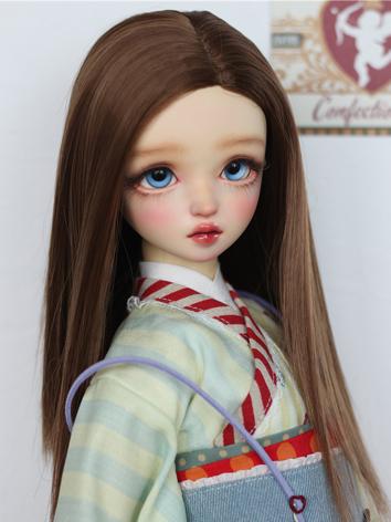 BJD Wig Girl Centre Parting...